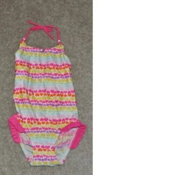 Girls 8 pc Summer Set 24 mths/2T Short Sleeve Shirts, Tanks, Skorts, Swimsuit - Picture 10 of 11